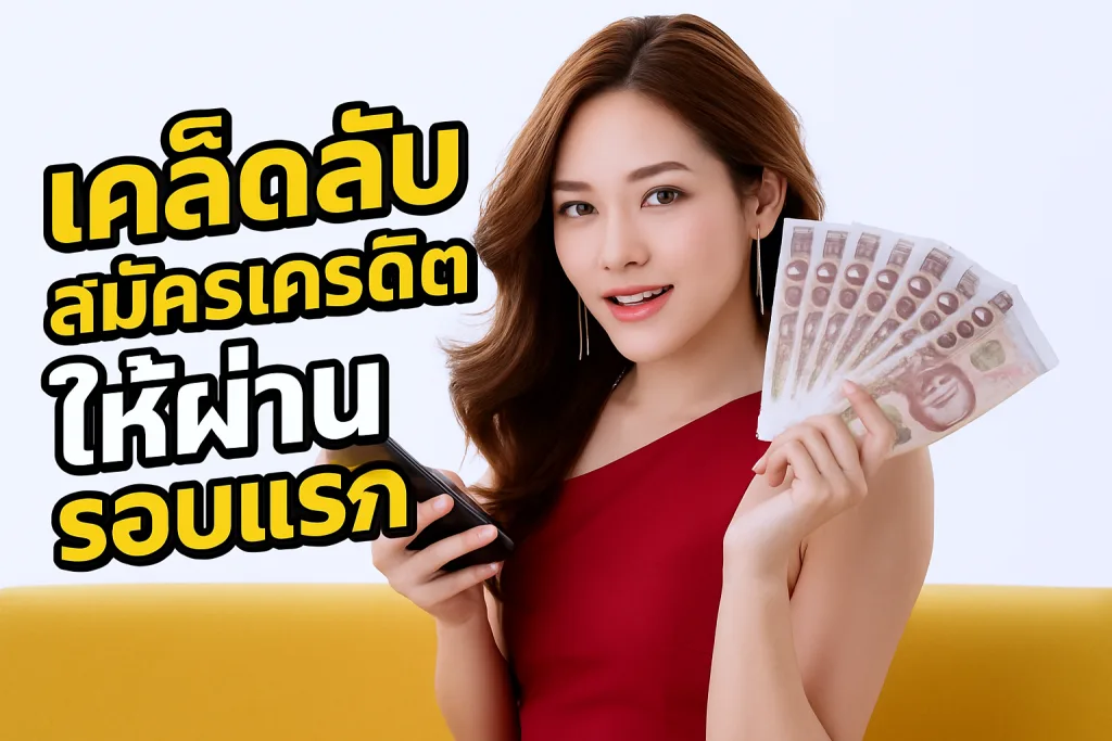 สมัครบัตรเครดิต